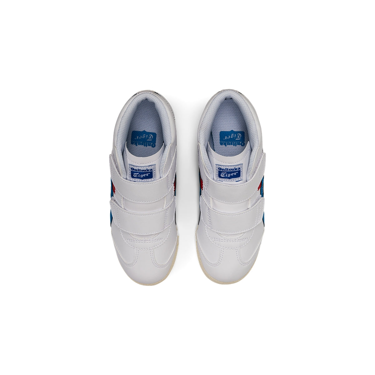 Kids’ MEXICO Mid Runner KIDS - WHITE/DIRECTOIRE BLUE - view 12