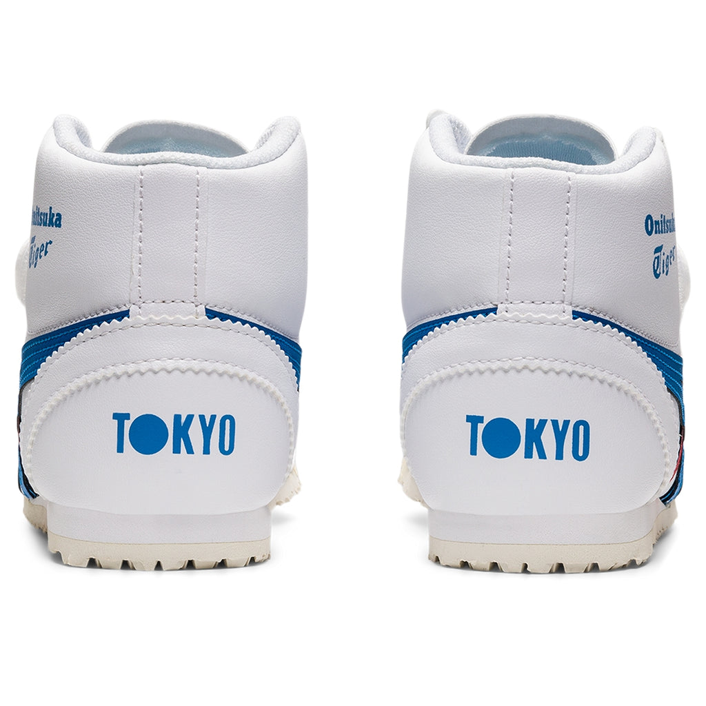Kids’ MEXICO Mid Runner KIDS - WHITE/DIRECTOIRE BLUE - view 5