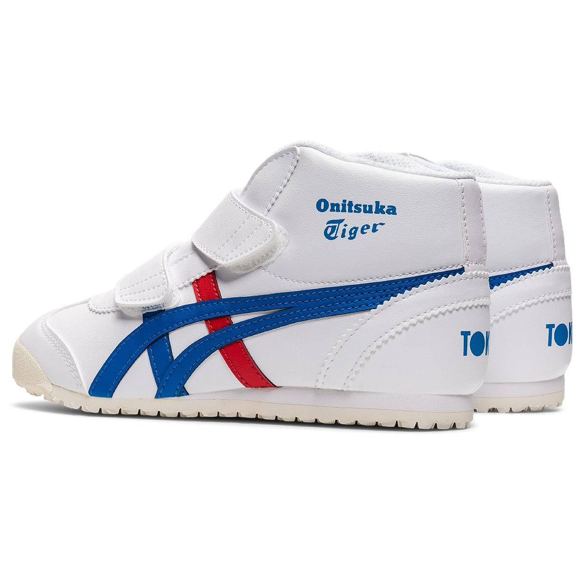 Kids’ MEXICO Mid Runner KIDS - WHITE/DIRECTOIRE BLUE - view 4