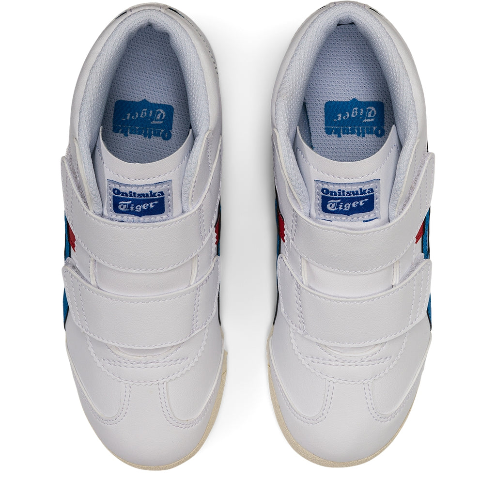 Kids’ MEXICO Mid Runner KIDS - WHITE/DIRECTOIRE BLUE - view 7