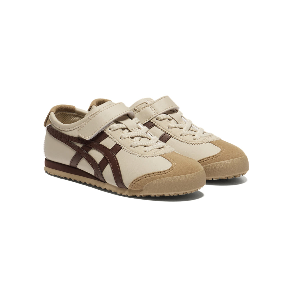 Kids’ MEXICO 66 KIDS - PUTTY/DARK BROWN - view 4