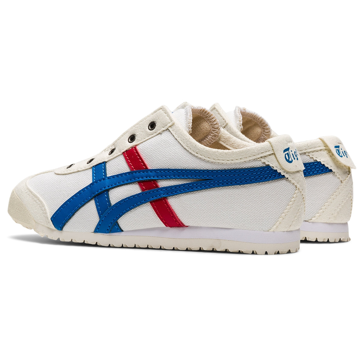 Kids’ MEXICO 66 SLIP-ON KIDS - WHITE/DIRECTOIRE BLUE - view 4