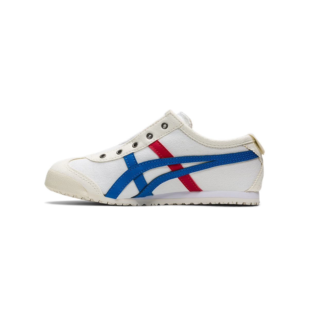 Kids’ MEXICO 66 SLIP-ON KIDS - WHITE/DIRECTOIRE BLUE - view 2